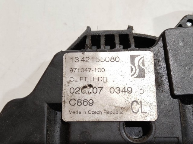 Fiat Ducato 2006-2022, Citroen Jumper, Peugeot Boxer bal első ajtózár szerkkezet 1342155080