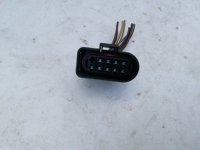 198900 Volkswagen Polo 9N 2001-2009 bal első Fényszóró elektromos csatlakozó 6Q1941007AK