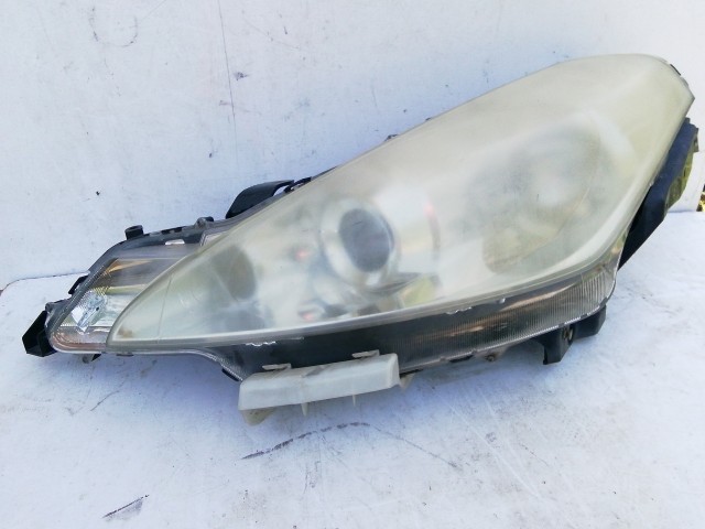 198985 Peugeot 4007 2007-2012 bal első Xenon Fényszóró, a képen látható matt plexivel!!!!
