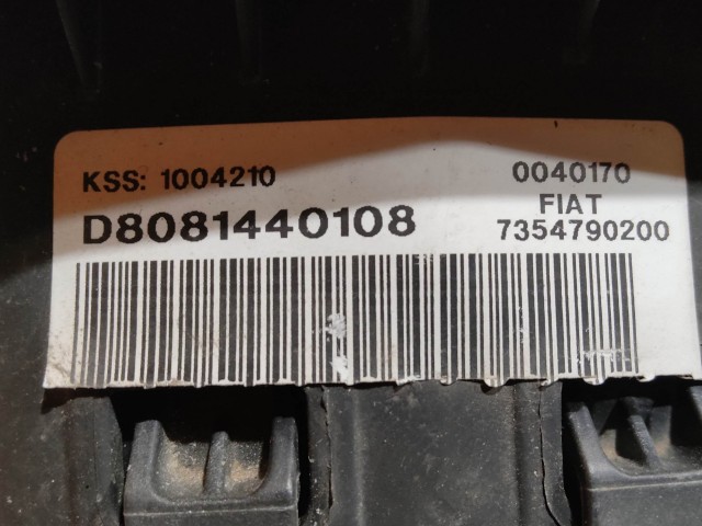 199715 Fiat Bravo 2007-2014 négypontos kormány légzsák 735479020