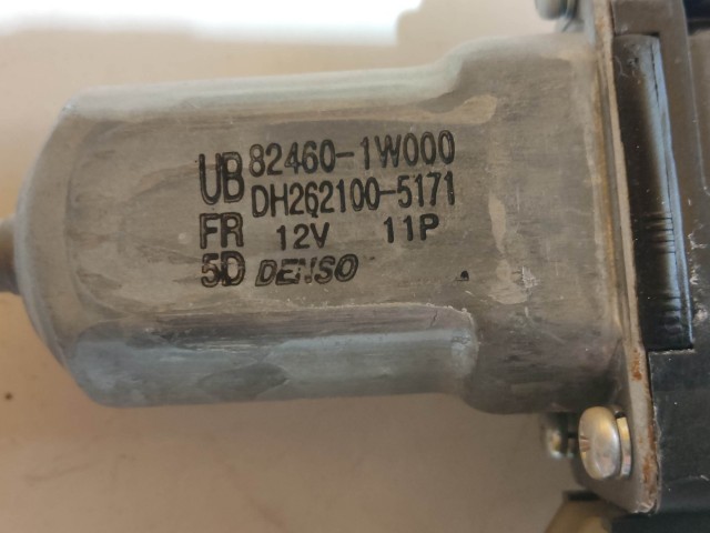 Kia Rio 2011-2017 jobb első elektromos ablakemelő 82460-1W000