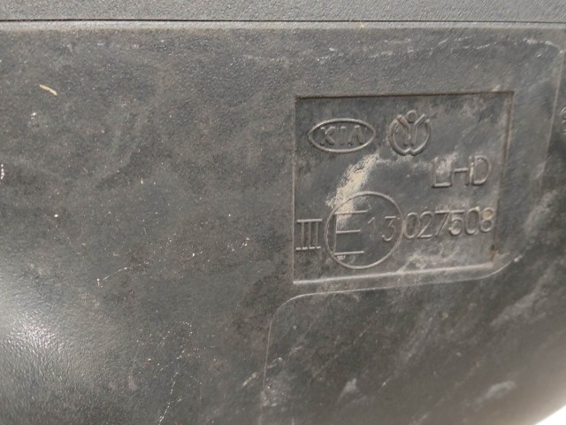 199945 Kia Rio 2011-2017 jobb oldali visszapillantó tükör, a képen látható sérüléssel