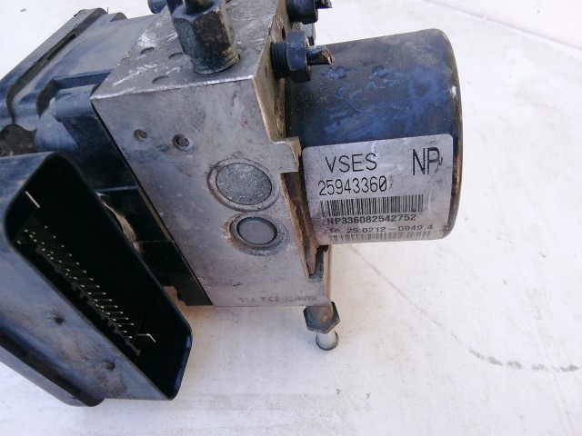Chevrolet Captiva 2006-2018 Abs 25.0212-0949.4 , 25943360 , 28.5262-0501.3