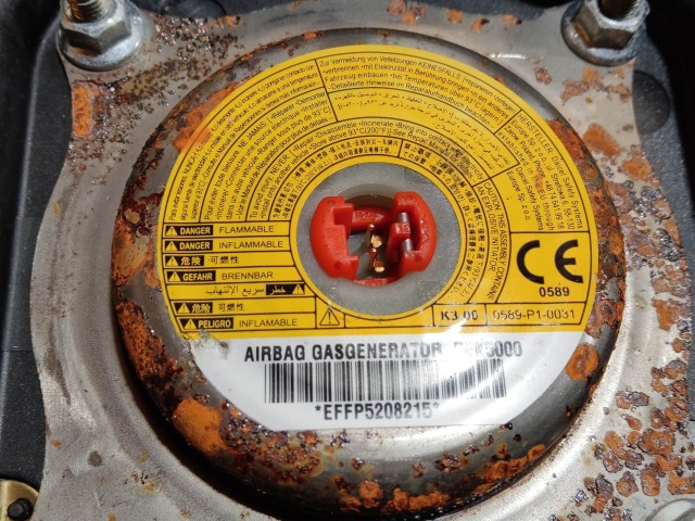 200502 Toyota Yaris II. 2006-2011 Kormánylégzsák 30531449