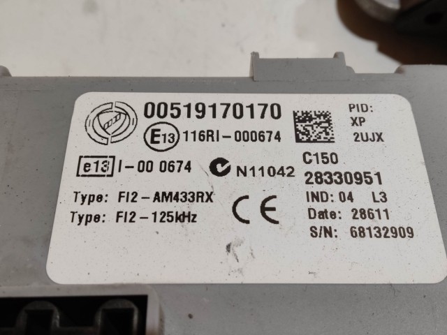 Fiat Doblo 2009-2015 1,6 16v Diesel Motorvezérlő 0281017006 , 51899604