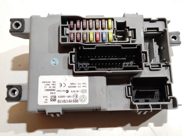 Fiat Doblo 2009-2015 1,6 16v Diesel Motorvezérlő 0281017006 , 51899604