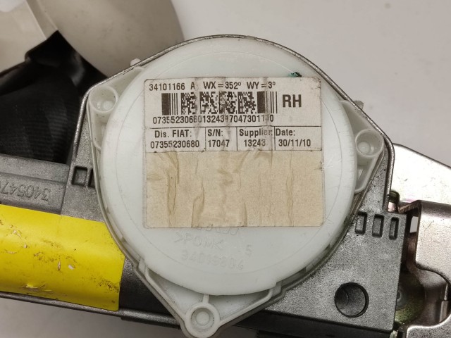 Fiat 500 jobb első biztonsági öv 735523068