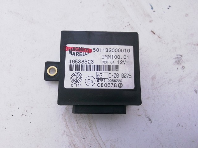 Fiat Multipla 1998-2010 1,9 8v Diesel Motorvezérlő 46538523,  55198476, 0281011505