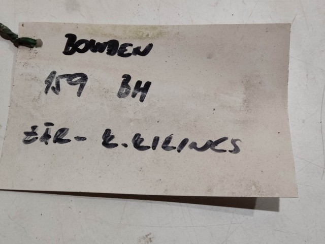 Alfa Romeo 159 2005-2011 Zár bowden Használt  Külső kilics és a zárszerkezet között