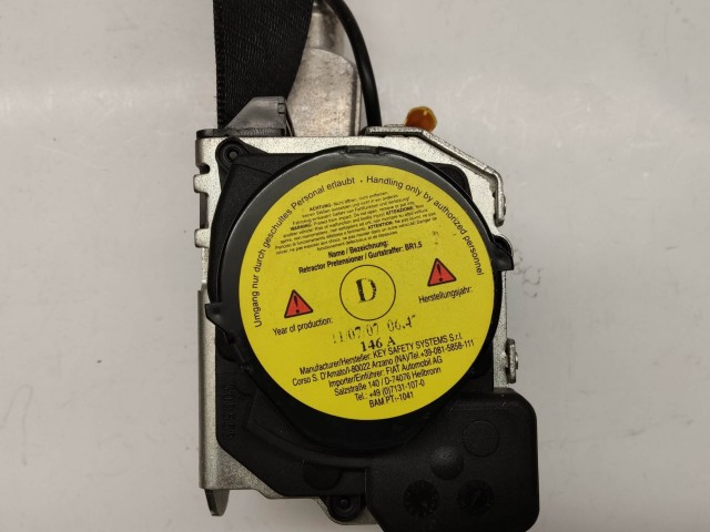 Alfa Romeo 147 2005-2010 5 ajtós jobb első biztonsági öv 156076014