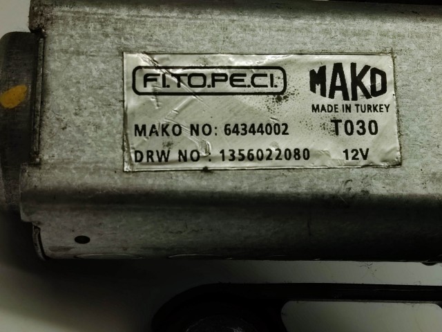 Fiat Qubo hátsó ablaktörlő motor 1356022080