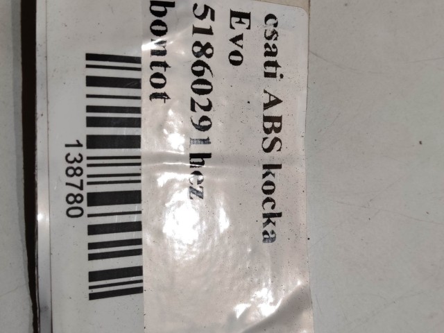 204185 Fiat Punto Evo 2009-2011 Abs elektromos csatlakozó 0265230808 51860291