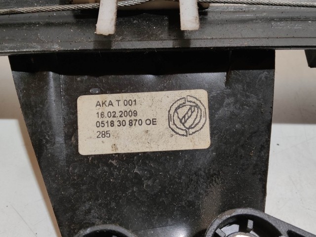 Fiat Doblo 2000-2009 bal első elektromos ablakemelő 51830870  