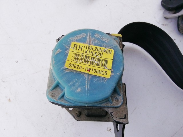 Kia Rio 2011-2017 jobb hátsó biztonsági öv 89820-1W100HCS