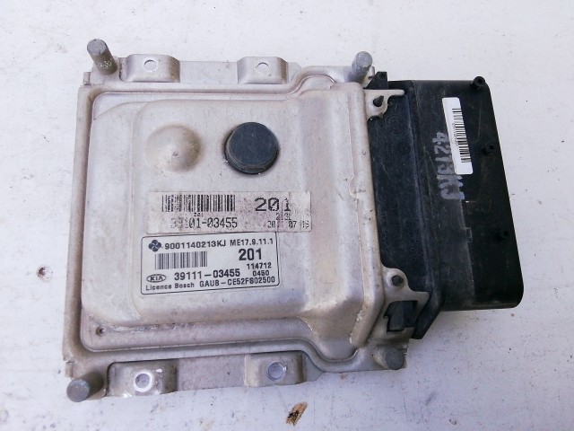Kia Rio 2011-2017 1,2 benzin motorvezérlő 39111-03455