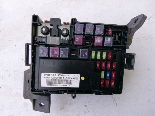 Kia Rio 2011-2017 külső biztosítéktábla 91950-1W330