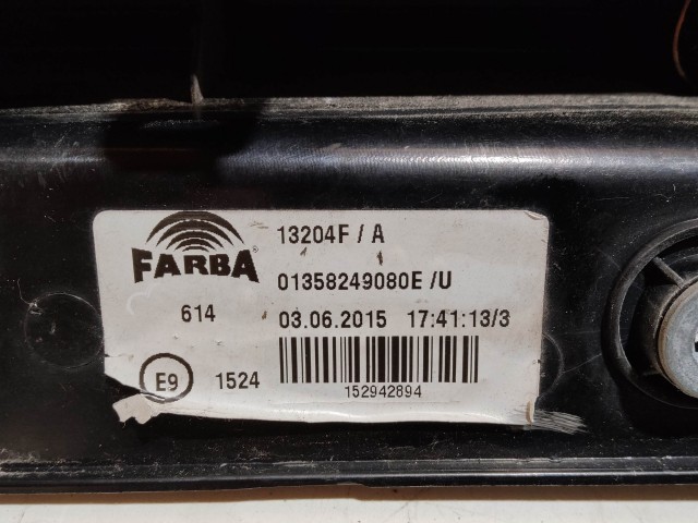 204341 Fiat Fiorino , Qubo, Citroen Nemo jobb hátsó lámpa 1353205080 izzófoglalat nélkül!!!!