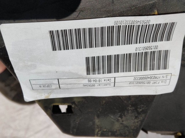 204358 Alfa Romeo 159 2005-2011 fekete színű műszerfal párna, utasoldali légzsákkal