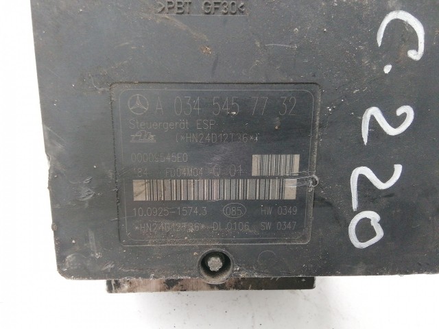 Mercedes Benz C-Class W203 2001-2008 Abs A0345457732 , 10.0204-0439.4