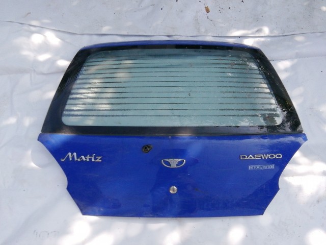 202478 Daewoo Matiz 1998-2007 csomagtérajtó, a képen látható sérüléssel