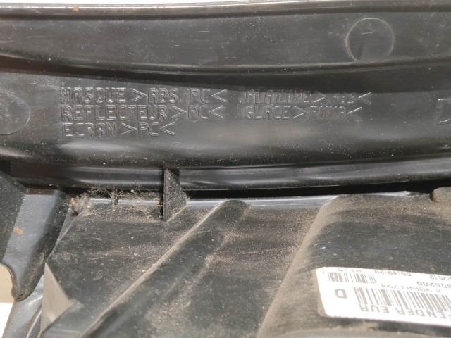 138819 Citroen C3 2010-2013 jobb hátsó külső lámpa, izzófoglalat nélkűl 96738005280