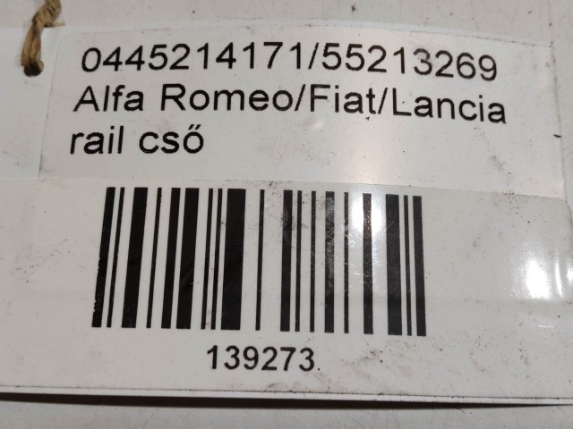 Alfa Romeo, Fiat, Lancia 2,0 16v Diesel rail cső, nyomó csövekkel 0445214171 , 55213269