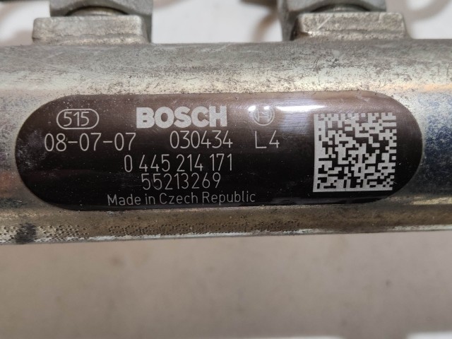 Alfa Romeo, Fiat, Lancia 2,0 16v Diesel rail cső, nyomó csövekkel 0445214171 , 55213269