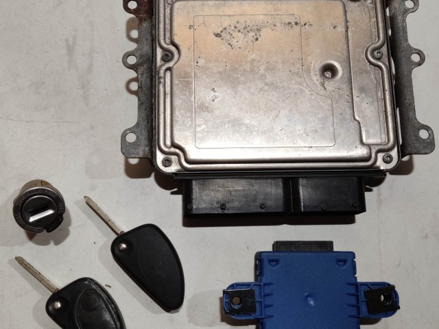204851 Alfa Romeo 156 2003-2005 1,9 16v Diesel motorvezérlő szett 0281011425, 55188529