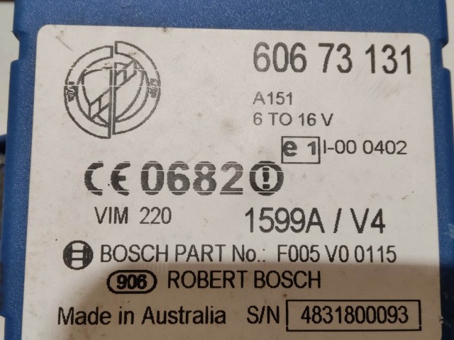 204851 Alfa Romeo 156 2003-2005 1,9 16v Diesel motorvezérlő szett 0281011425, 55188529