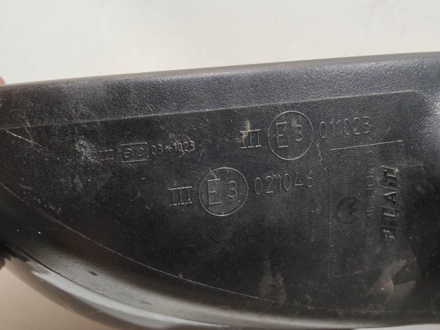 205078 Fiat Grande Punto 2005-2009 3 vezetékes bal oldali visszapillantó tükör