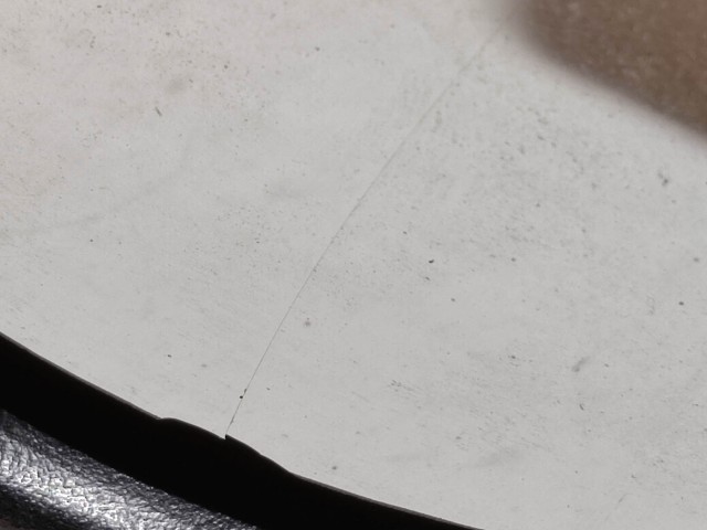 205081 Fiat Grande Punto 2005-2009 3 vezetékes bal oldali visszapillantó tükör, a képen látható sérüléssel