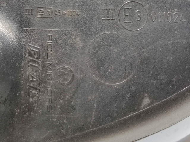 205086 Fiat Grande Punto 2005-2009 jobb oldali visszapillantó tükör, 3 vezetékes