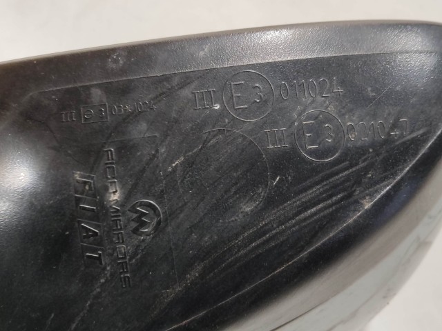 205087 Fiat Grande Punto 2005-2009 jobb oldali visszapillantó tükör, 3 vezetékes