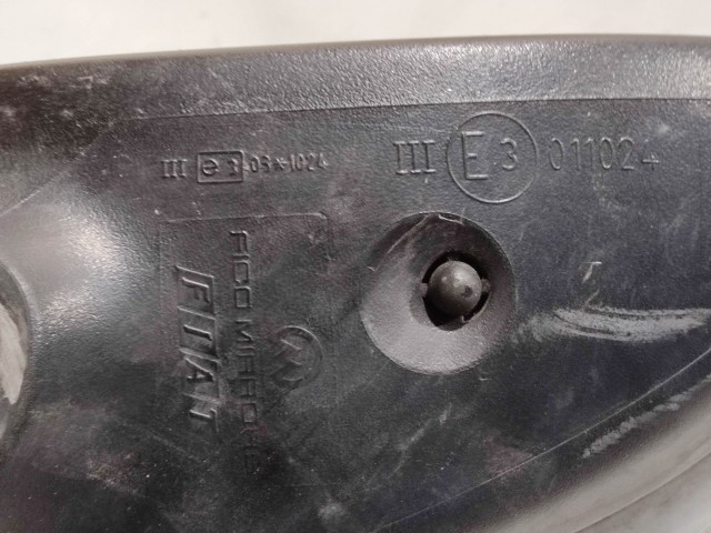 205089 Fiat Grande Punto 2005-2009 jobb oldali visszapillantó tükör, 7 vezetékes