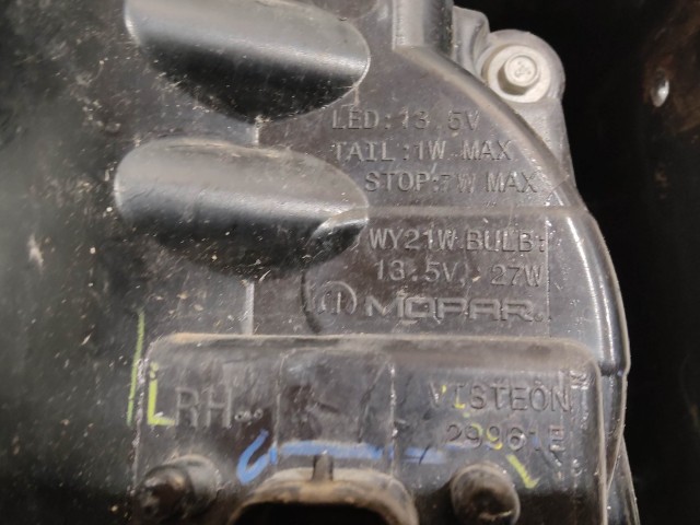 205092 Fiat Freemont 2011-2015 jobb hátsó külső lámpa 68078480AD