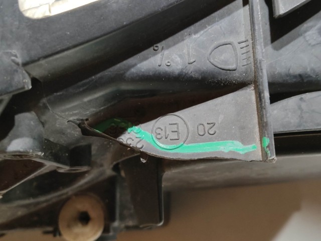 205187 Fiat Bravo 2007-2014 bal első fényszóró, a képen látható sérüléssel 51757538