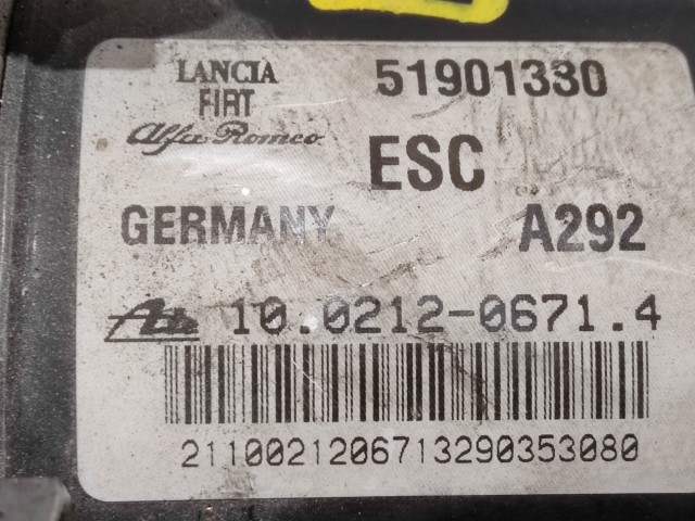 Fiat Doblo 2009-2022 Abs 51901330 , 10.0961-1607.3