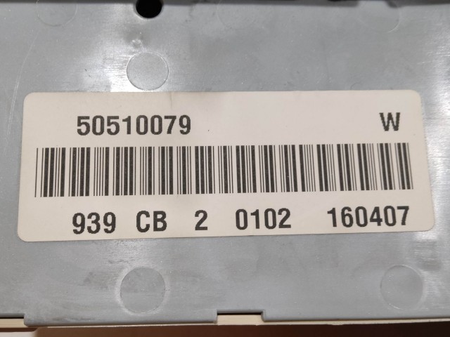 Alfa Romeo 159 belső biztosítéktábla 50510079