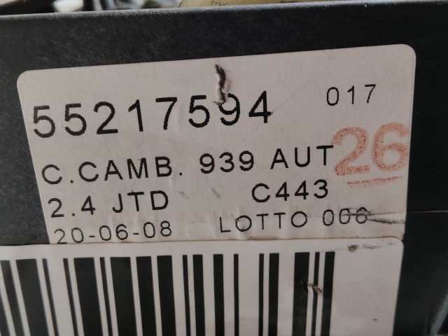 89949 Alfa Romeo 159 2005-2011 2,4 20v Diesel automata váltókulissza 55217549
