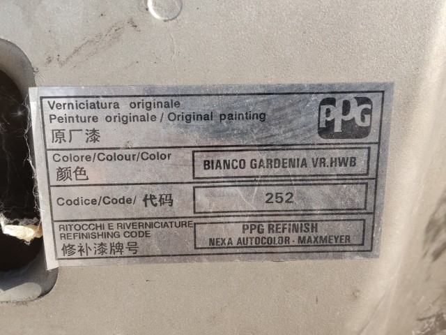 206059 Alfa Romeo MiTo 2008-2018 Motorháztető 50508702