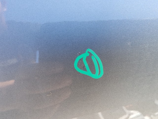 206072 Citroen C4 Aircross 2012-2017 jobb hátsó ajtó, a képen látható sérüléssel