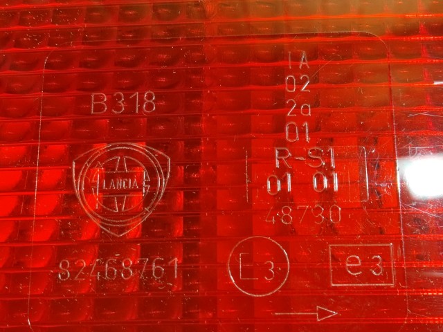 Lancia Delta 1993-1999 gyári beszállítós új (SIEMA) jobb hátsó külső lámpa 7798157