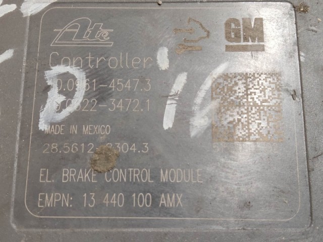 Opel Astra J 2009-2015 Abs 10.0212-0969.4