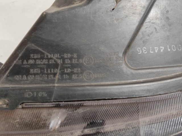 205567 Chevrolet Cruze 2008-2012 bal első fényszóró 08-235-1110L