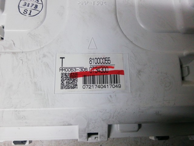 Citroen C4 Aircross 2012-2017 kilométeróra 8100C055