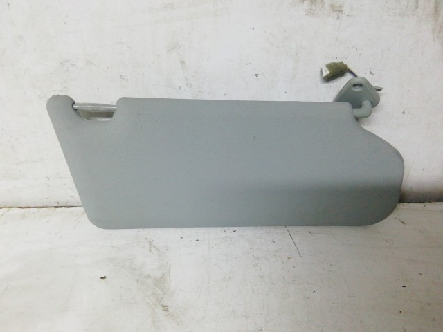 210590 Citroen C4 Aircross 2012-2017 bal oldali napellenző, szürke színű, tükrös világítással