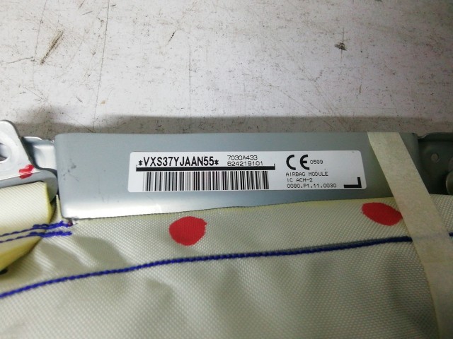 Citroen C4 Aircross 2012-2017 bal oldali függönylégzsák 7030A433