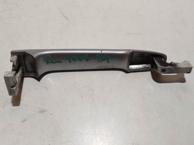 Peugeot 4007 2007-2013 Kilincs használt bal hátsó külső,ezüst