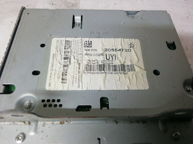 Chevrolet Cruze 2008-2012 2010-2016 Rádió használt  Cd-s