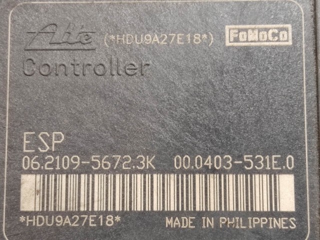 Ford Fiesta 2008-2017 Abs 8V512C405AE , 06.2102-1468.4